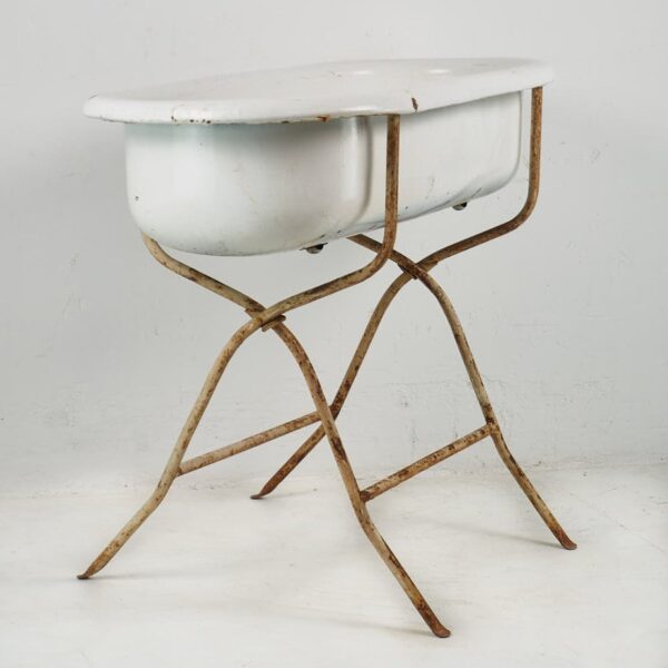 Bañera para bebé antigua (c.1920)