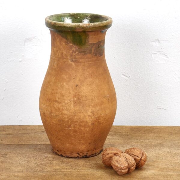 Jarrón antiguo de cerámica (c.1900) #1