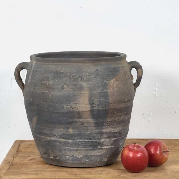 Jarrón chino antiguo decorativo con asas (c.1880) #6