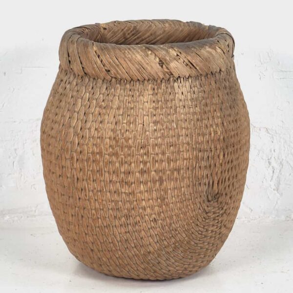 Cesta de pescador antigua (c.1900) #6