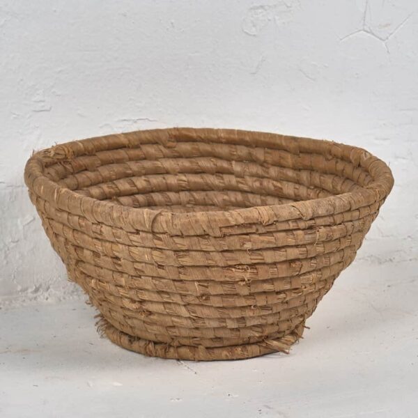 Cesta de mimbre antigua (c.1930) #3