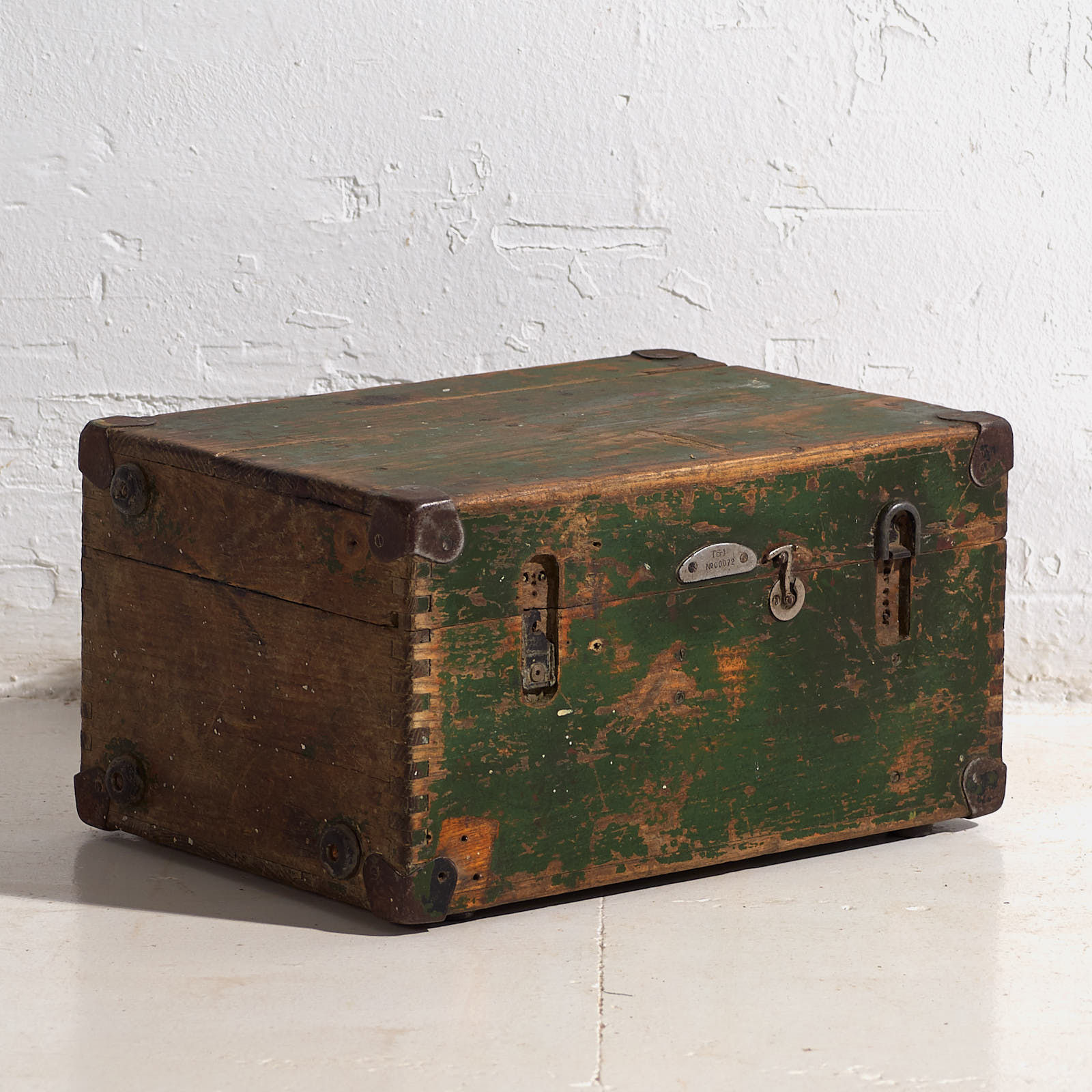 Vintage WWII ammunition box (c.1945) #9