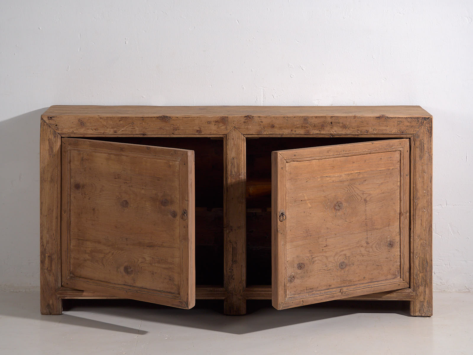 Aparador de dos puertas antiguo (c.1900) #8