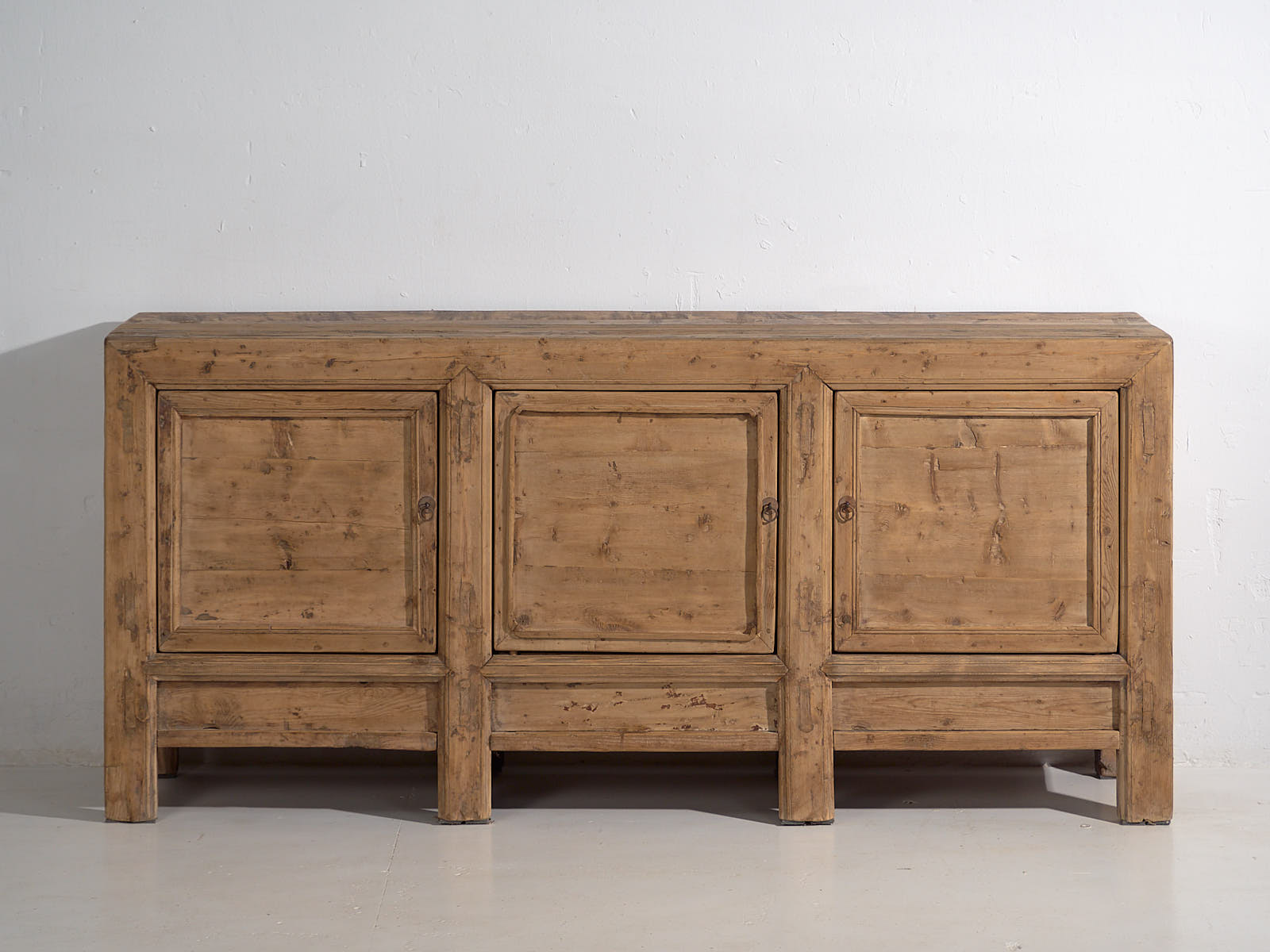 Aparador chino de tres puertas antiguo (c.1900) #14