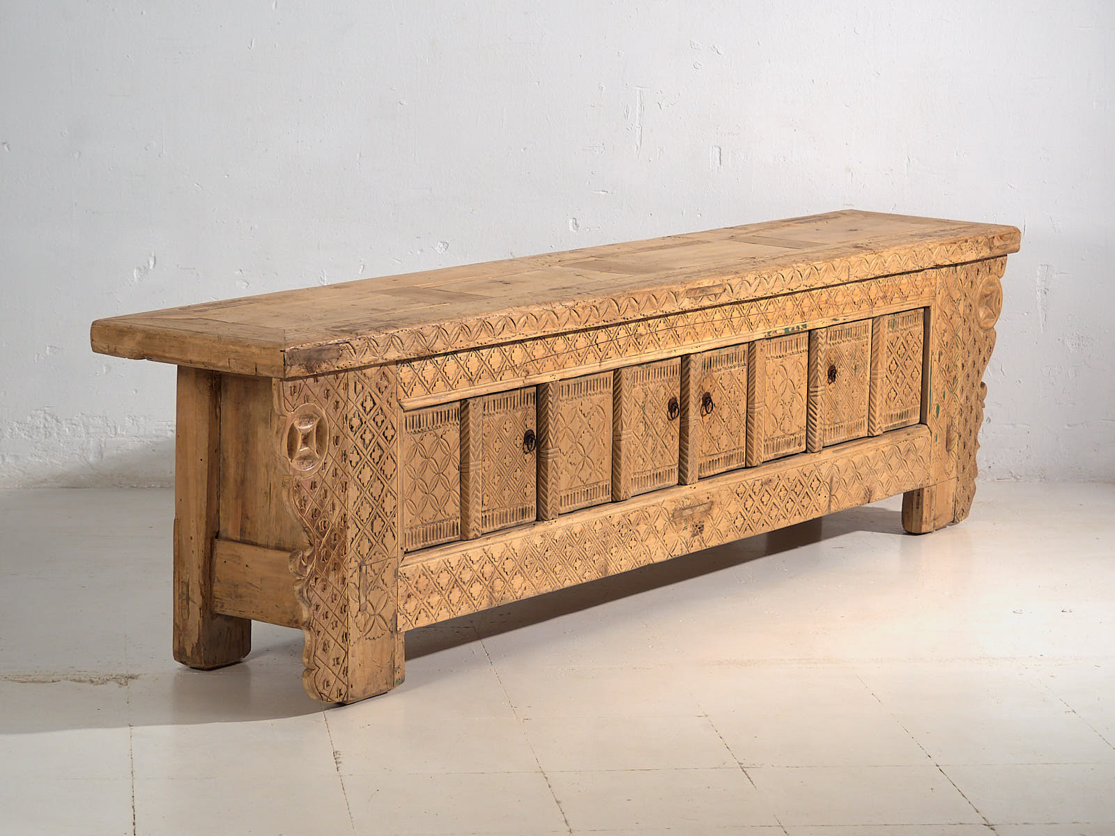 Aparador bajo antiguo de estilo oriental (c.1900) #56