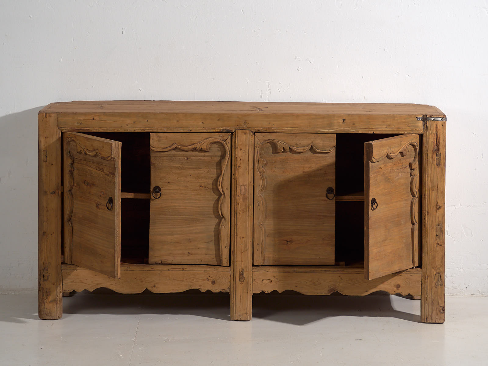 Aparador chino antiguo de cuatro puertas (c.1900) #12