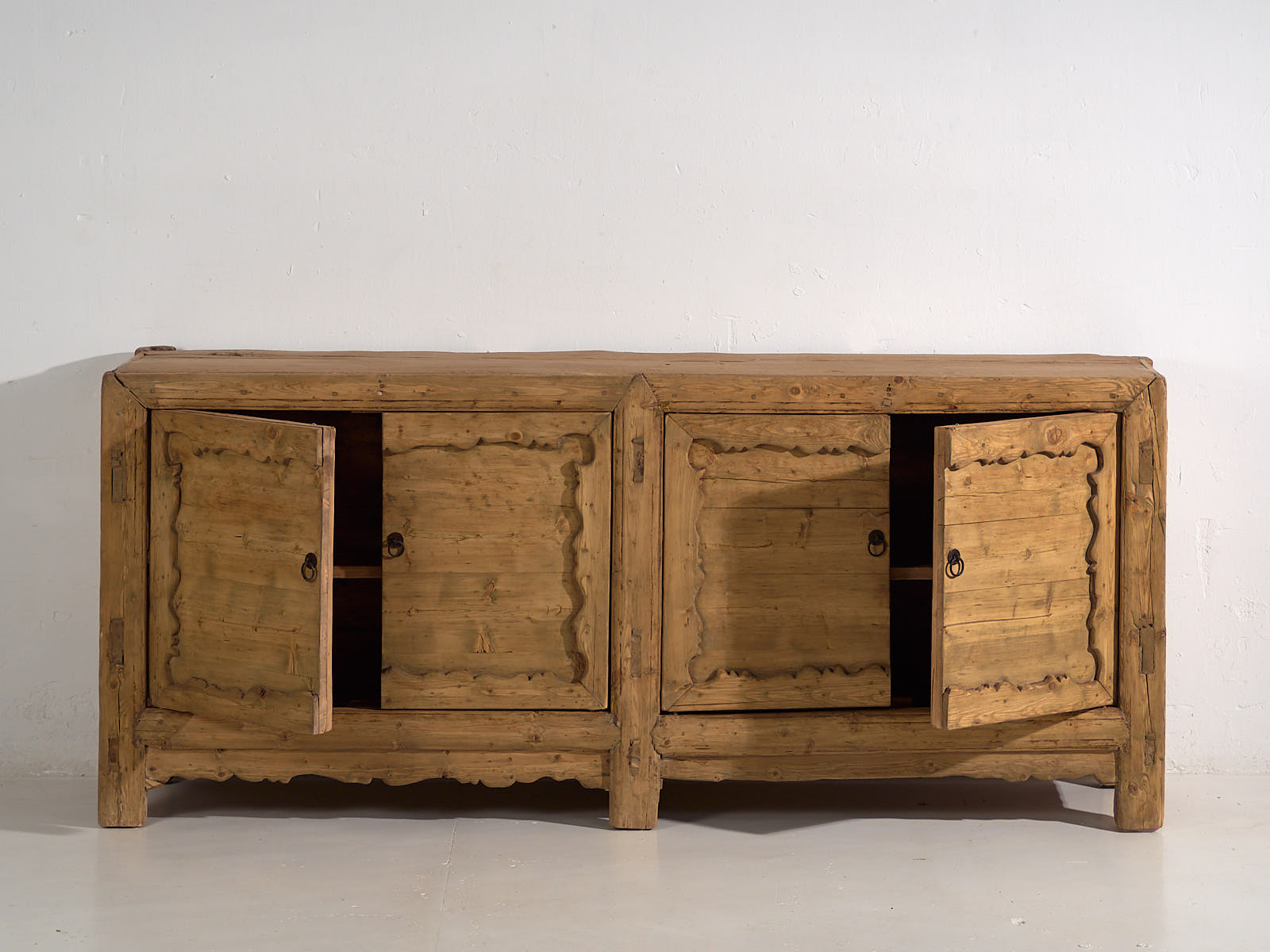 Aparador grande antiguo de estilo primitivo (c.1900) #15