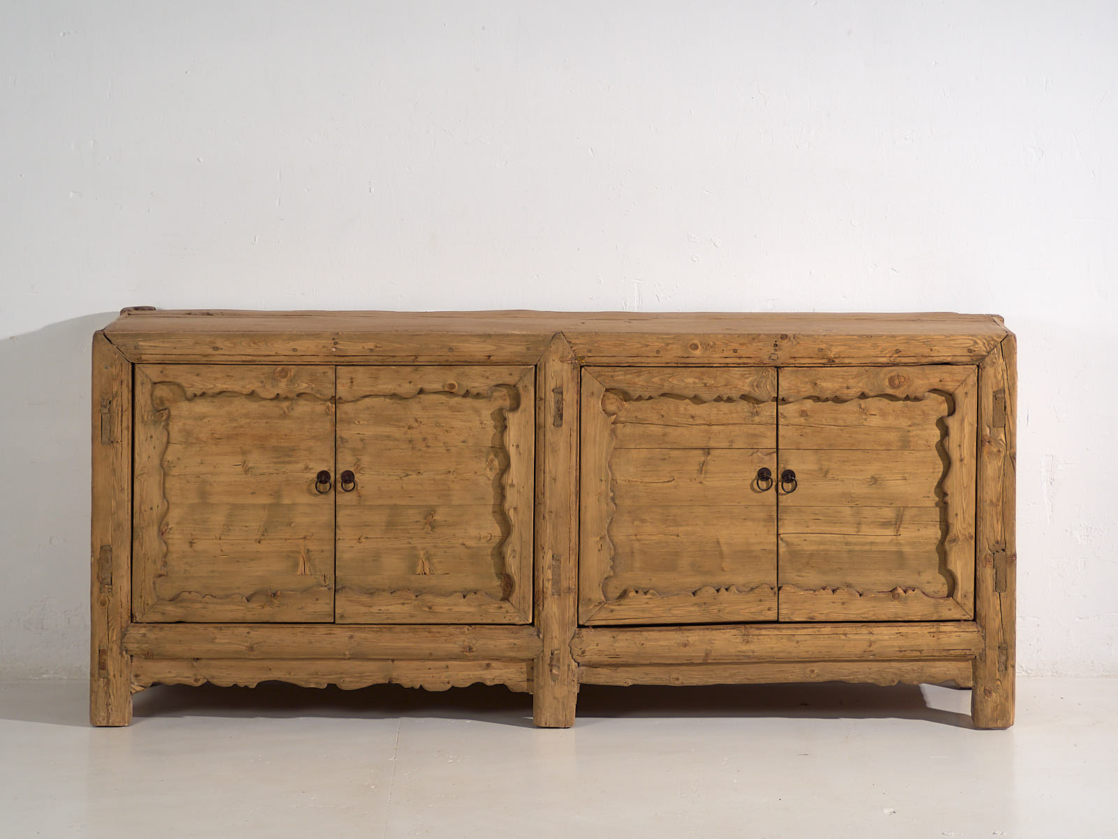 Aparador grande antiguo de estilo primitivo (c.1900) #15