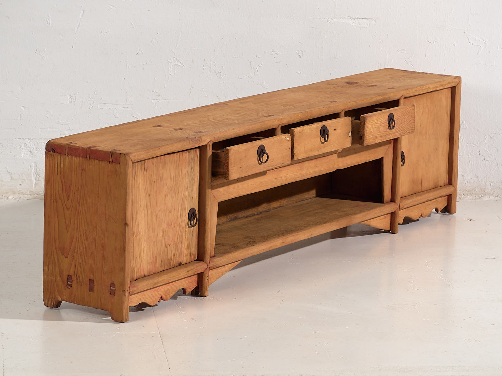 Small antique TV cabinet (c.1900) #35