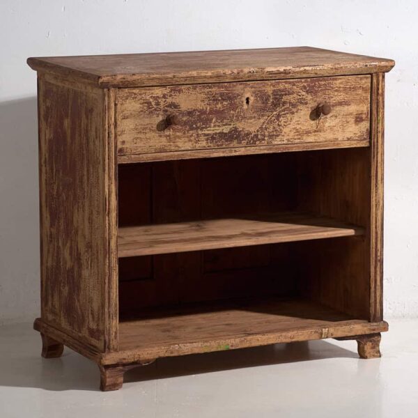 Mostrador antiguo con tonalidades color granate (c.1920) #96