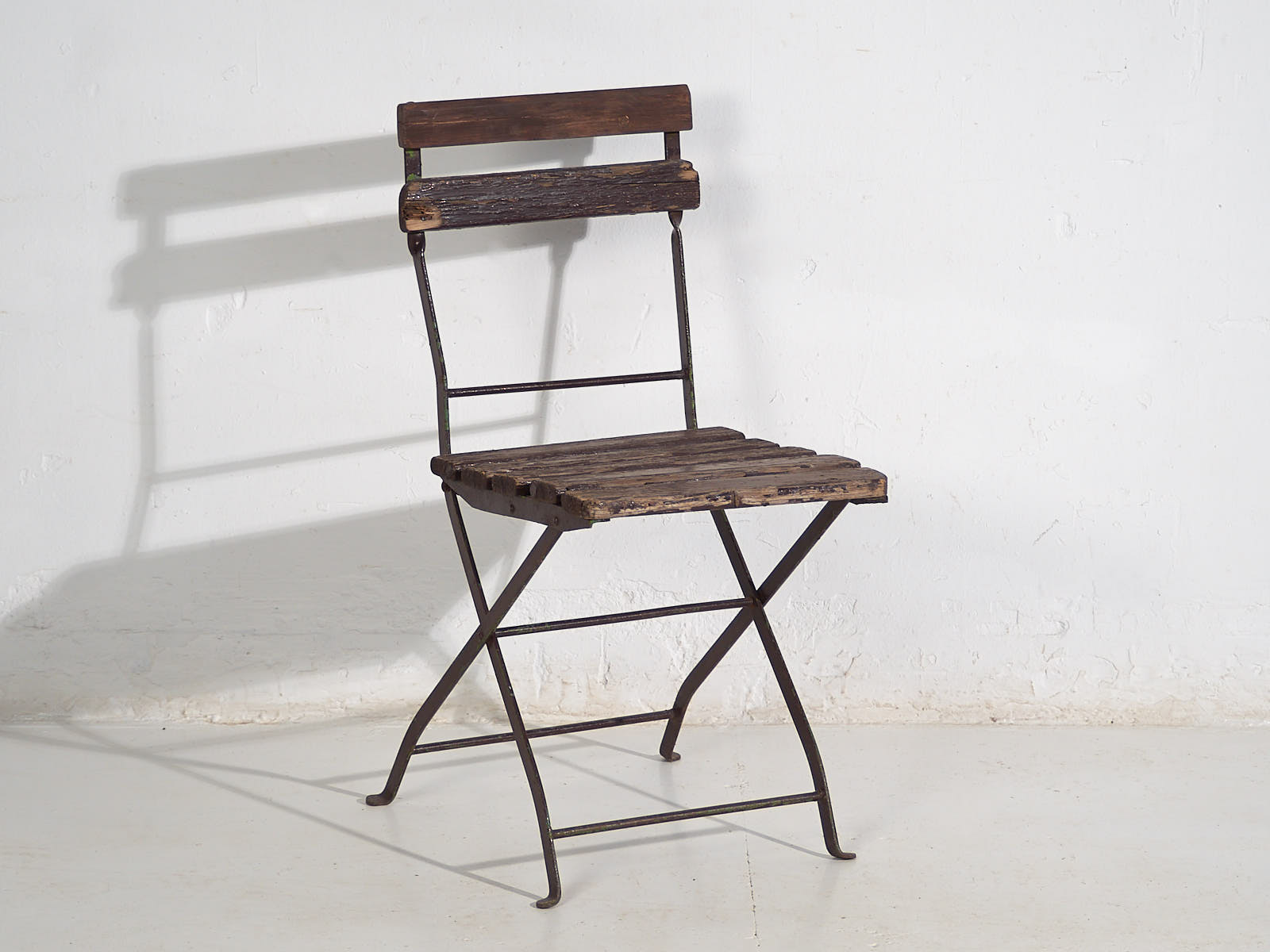 Antique garden folding chairs (c.1920). Set of 4 pieces #34