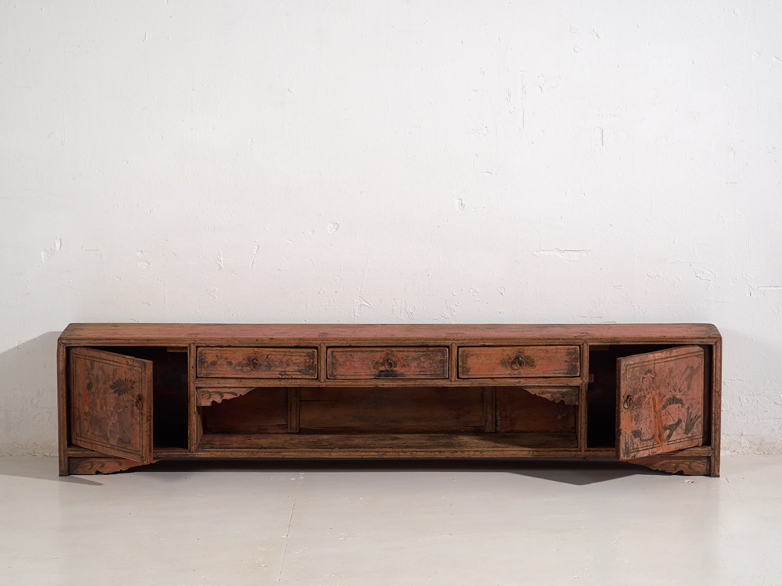 Mueble oriental antiguo con detalles florales (c.1900) #21