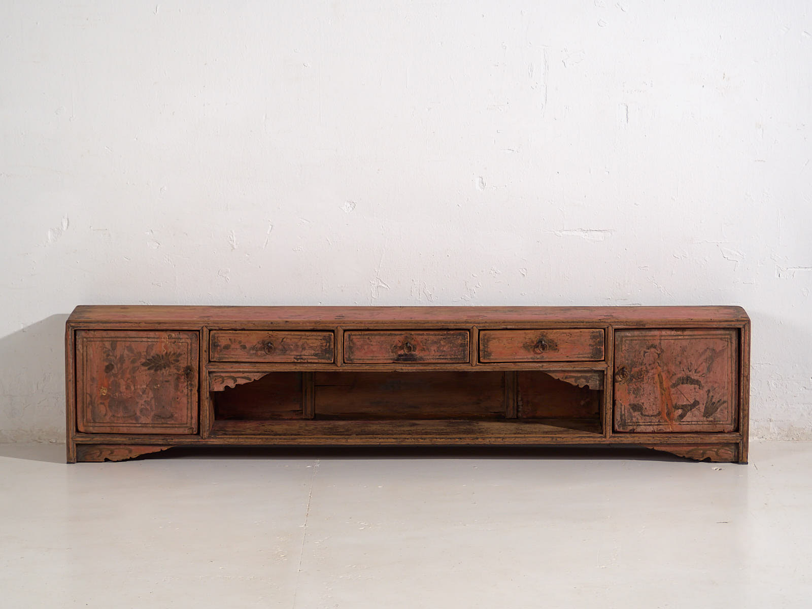 Mueble oriental antiguo con detalles florales (c.1900) #21