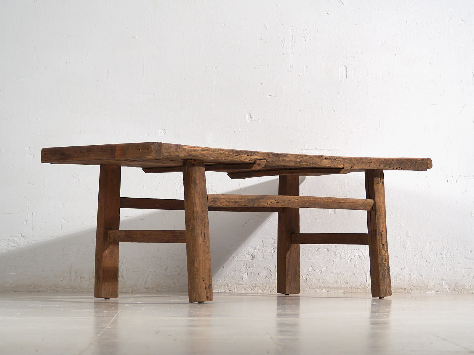 Mesa de salón antigua de estilo wabi sabi (c.1900) #40