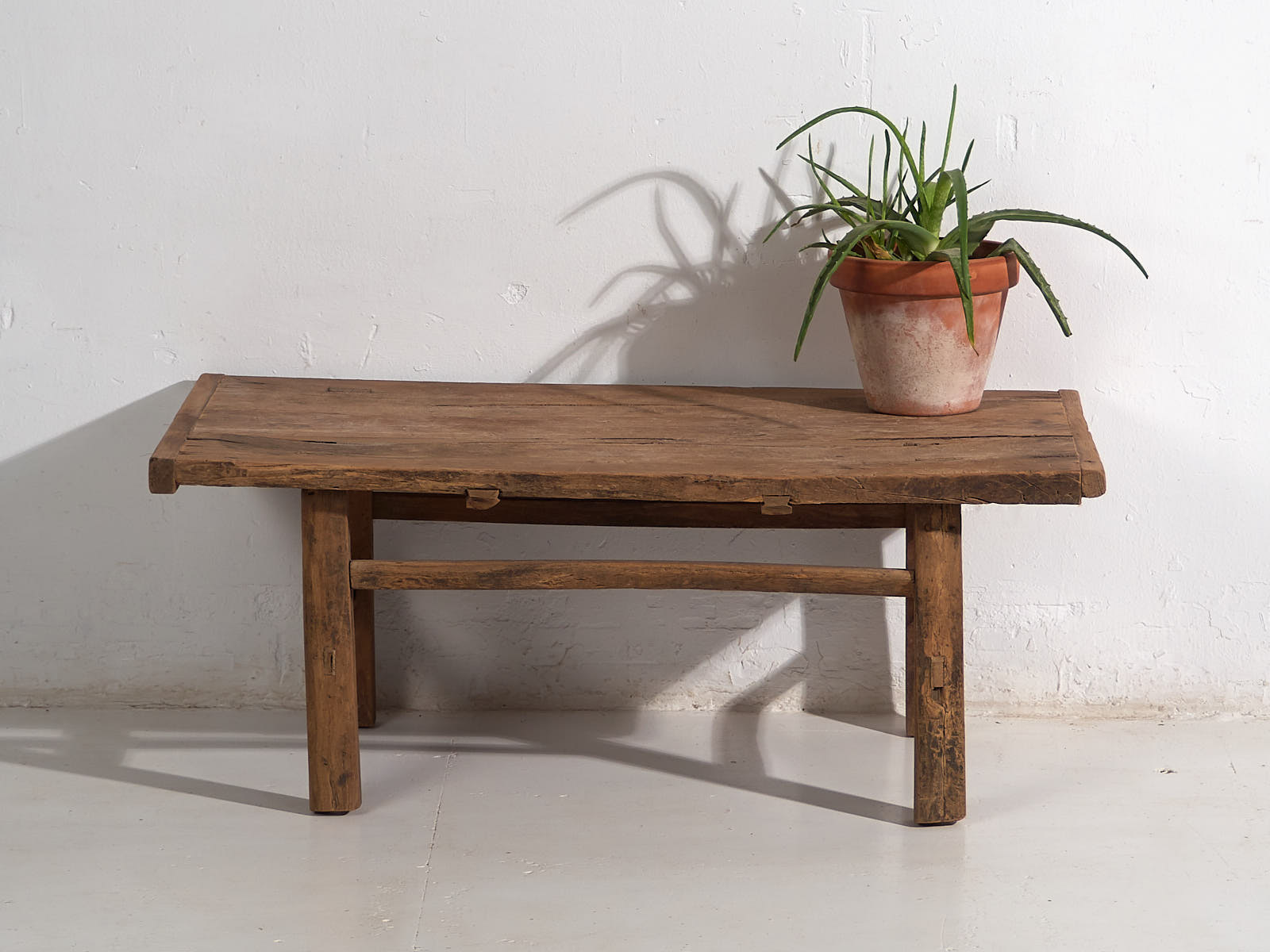 Mesa de salón antigua de estilo wabi sabi (c.1900) #40