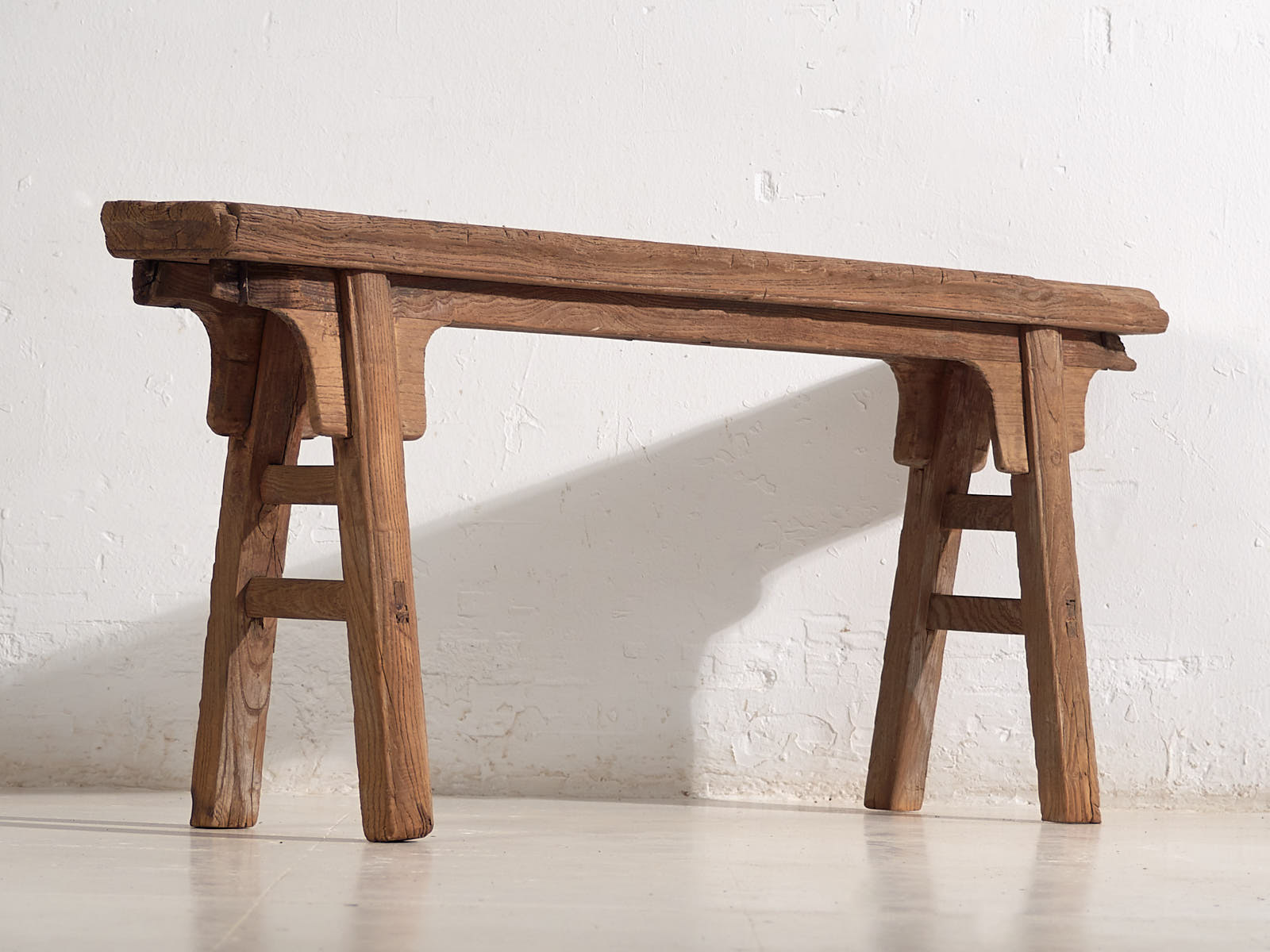 Antique primitive style bench (c.1870) #2