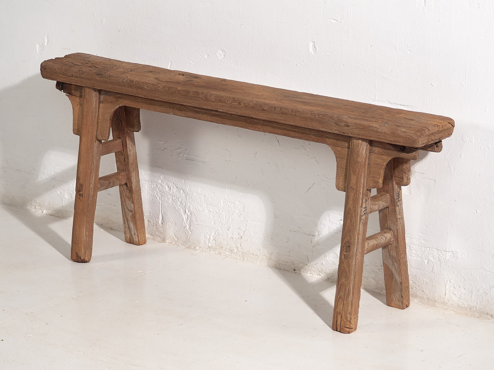 Antique primitive style bench (c.1870) #2