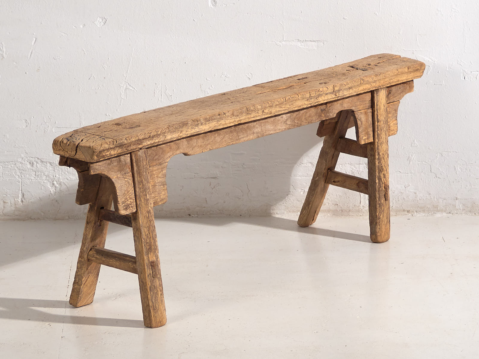 Banco primitivo antiguo (c.1870) #8