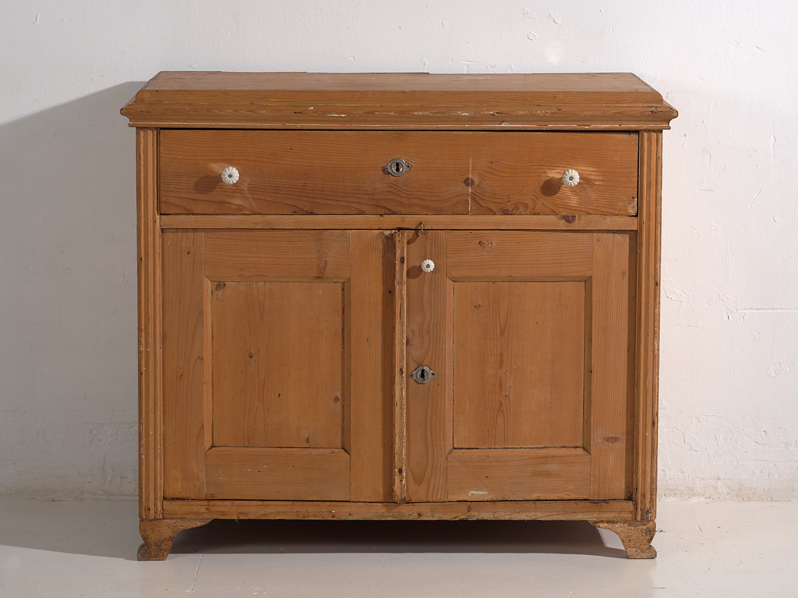 Armario auxiliar de cocina antiguo (c.1920) #4