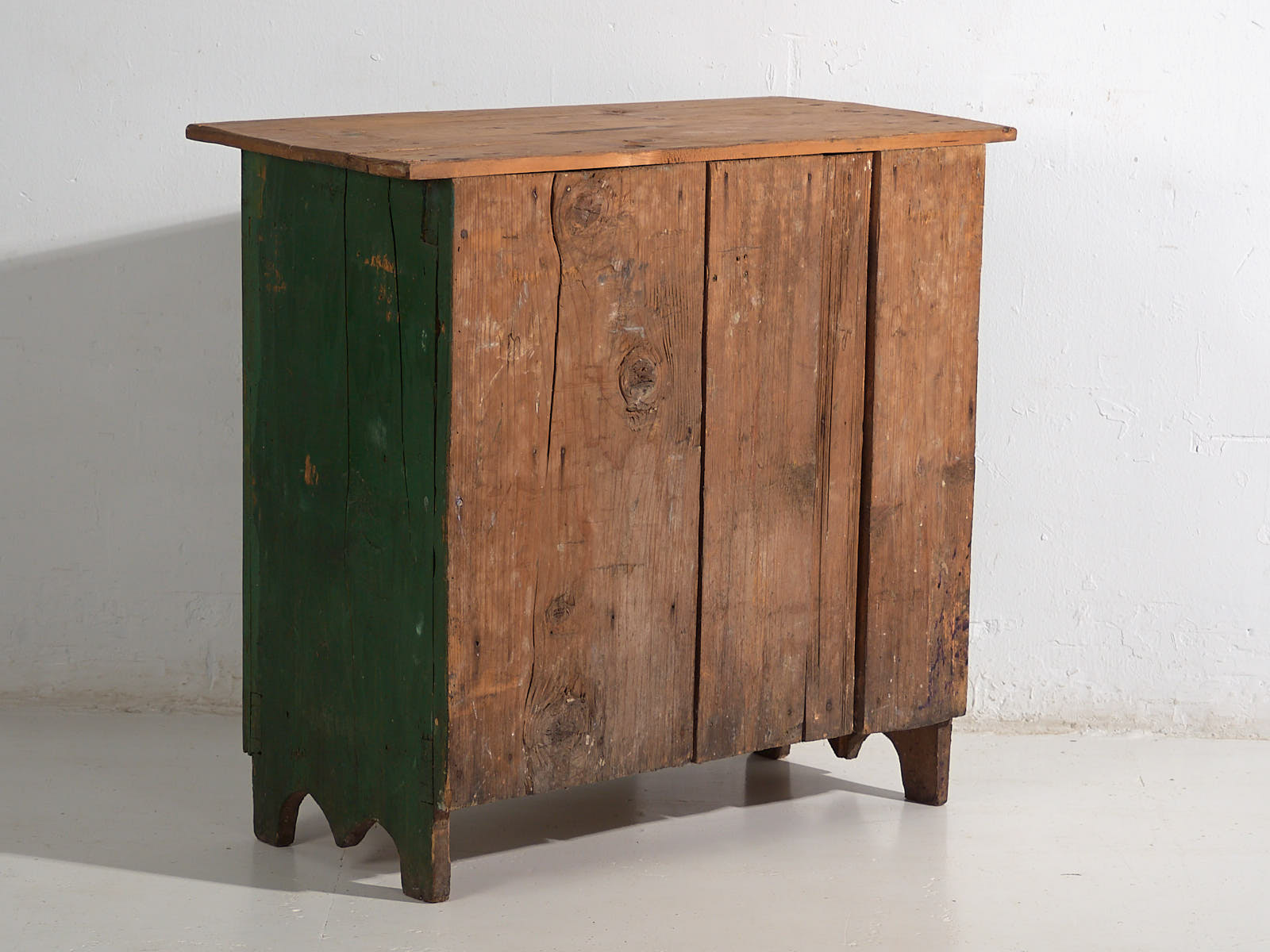 Armario verde antiguo de estilo provenzal francés (c.1920) #5