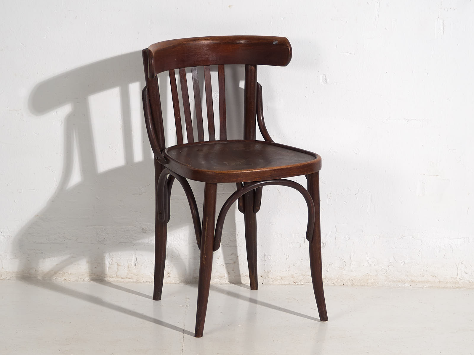 Anciennes chaises de bistro de style viennois (vers 1920). Ensemble de 4 pièces #1