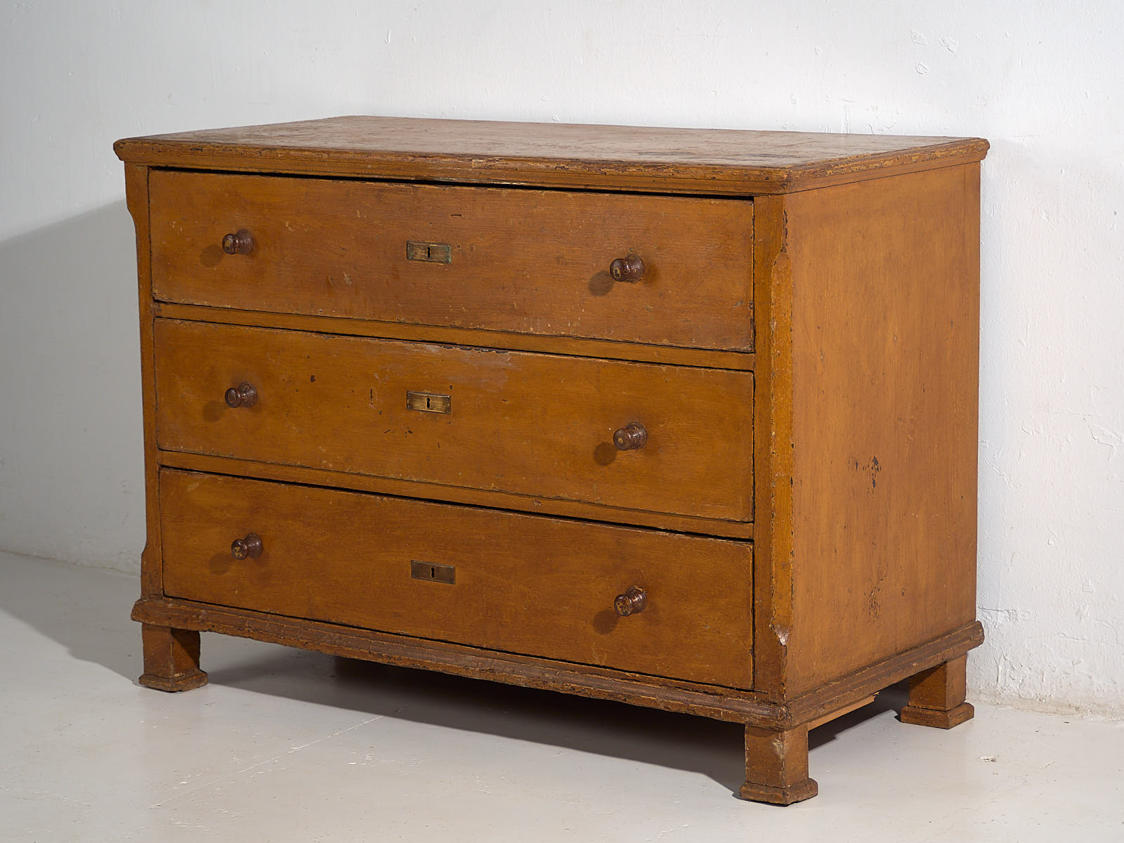 Antigua cómoda de tres cajones (c.1920) #14