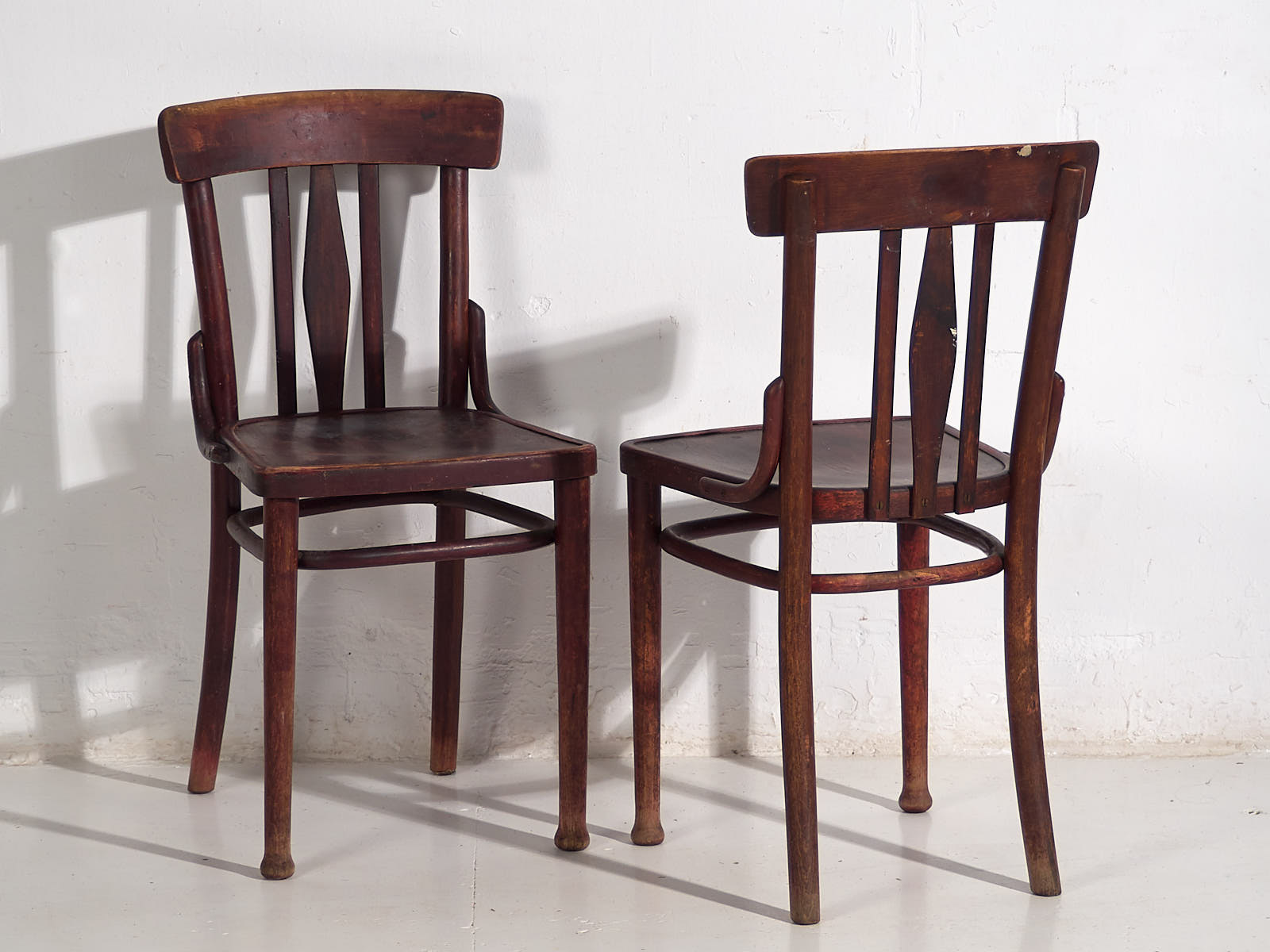 Chaises Thonet anciennes (c.1920). Ensemble de 2 pièces n°2