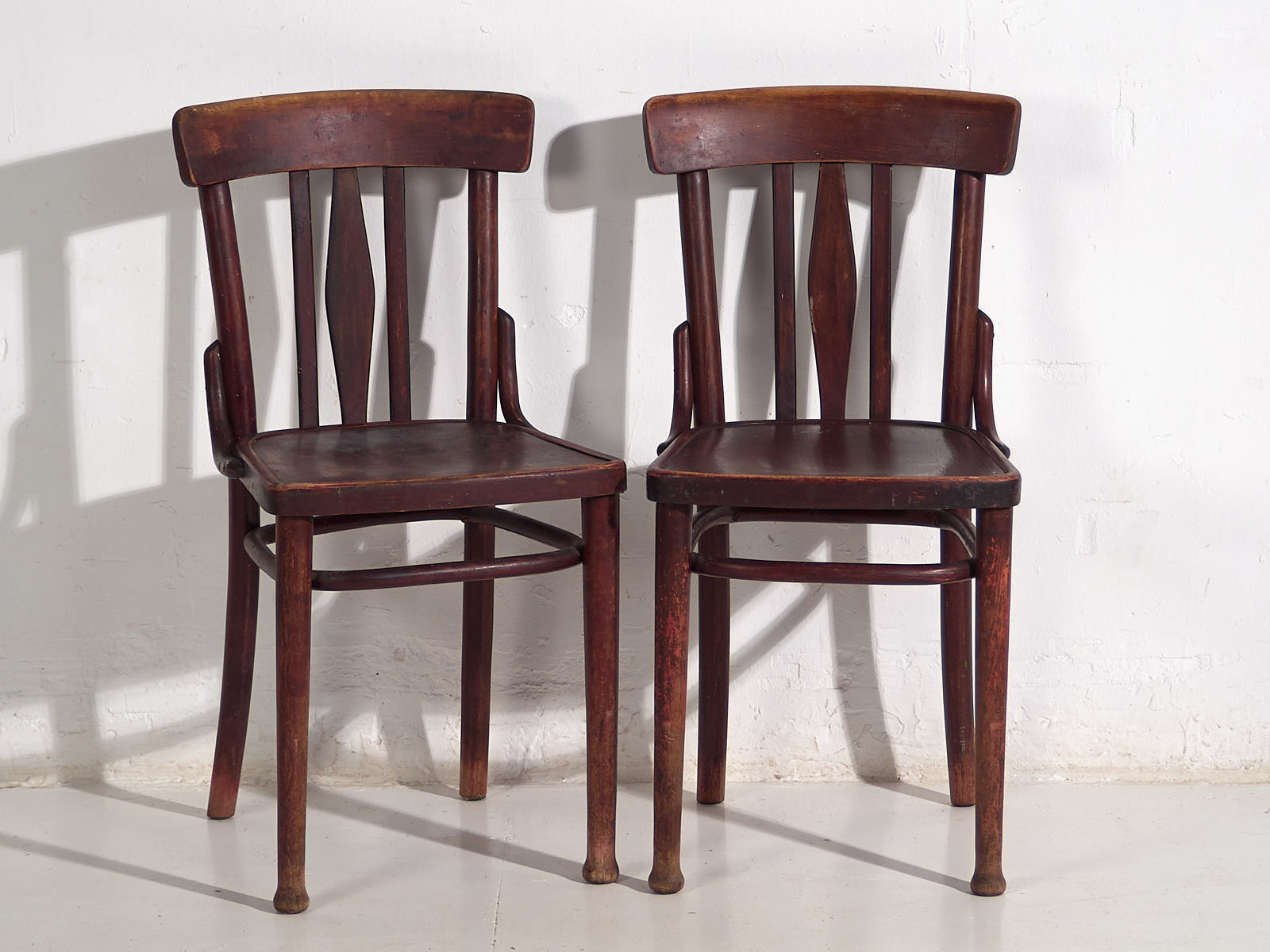 Chaises Thonet anciennes (c.1920). Ensemble de 2 pièces n°2