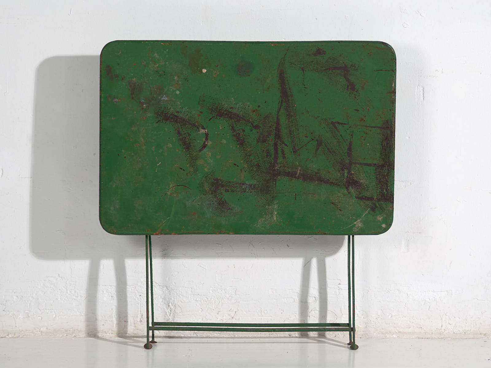 Antigua mesa plegable de jardín (c.1920) #3