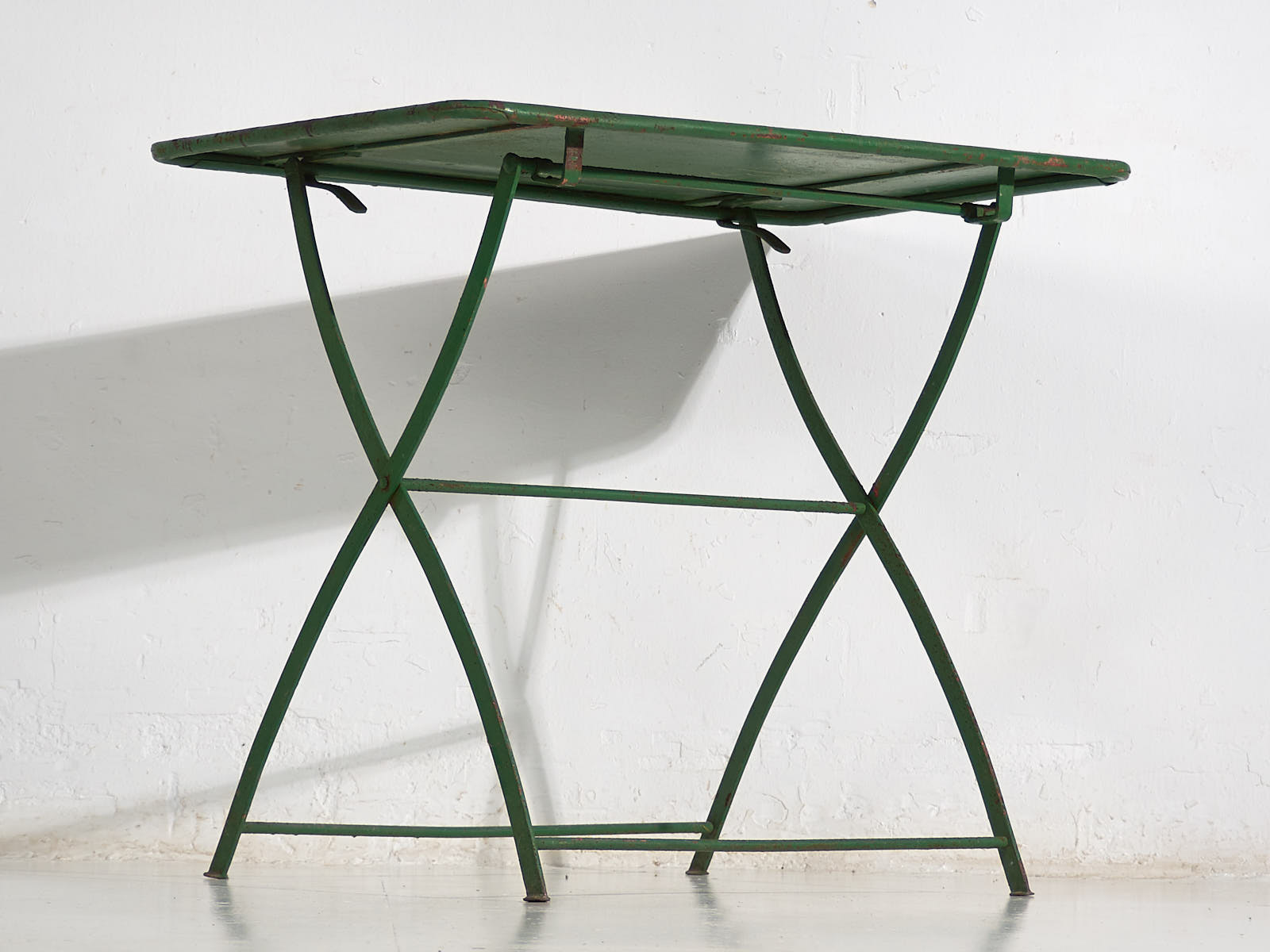 Antigua mesa plegable de jardín (c.1920) #3
