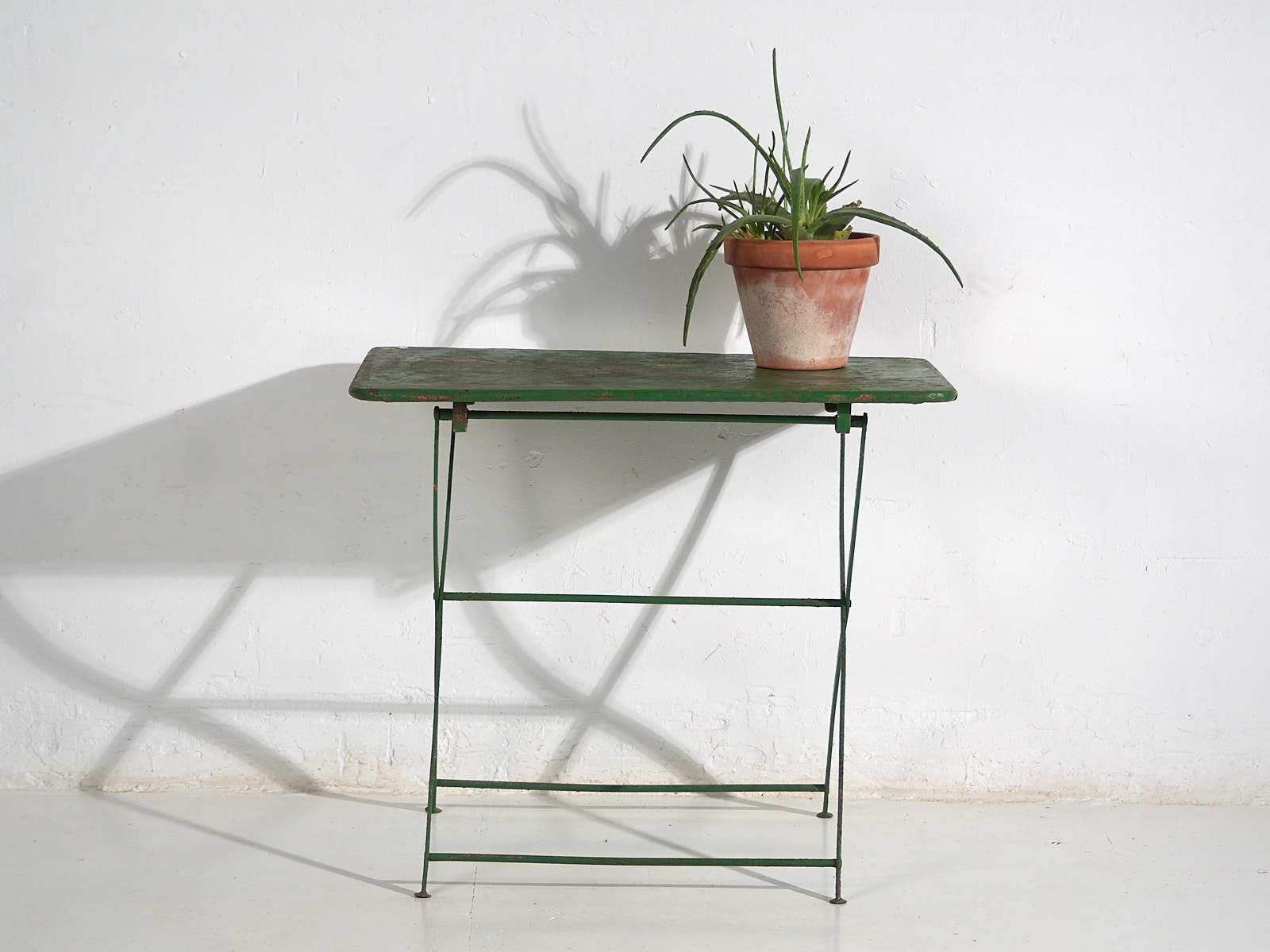 Antigua mesa plegable de jardín (c.1920) #3