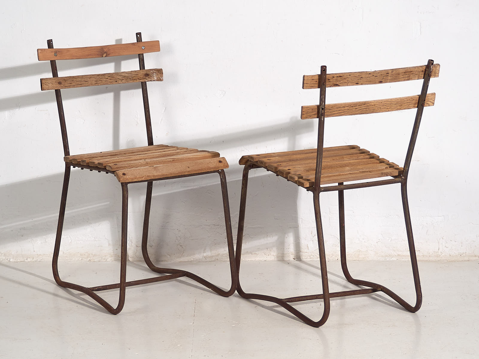 Antique garden chairs (c.1920). Set of 2 pieces #2§§