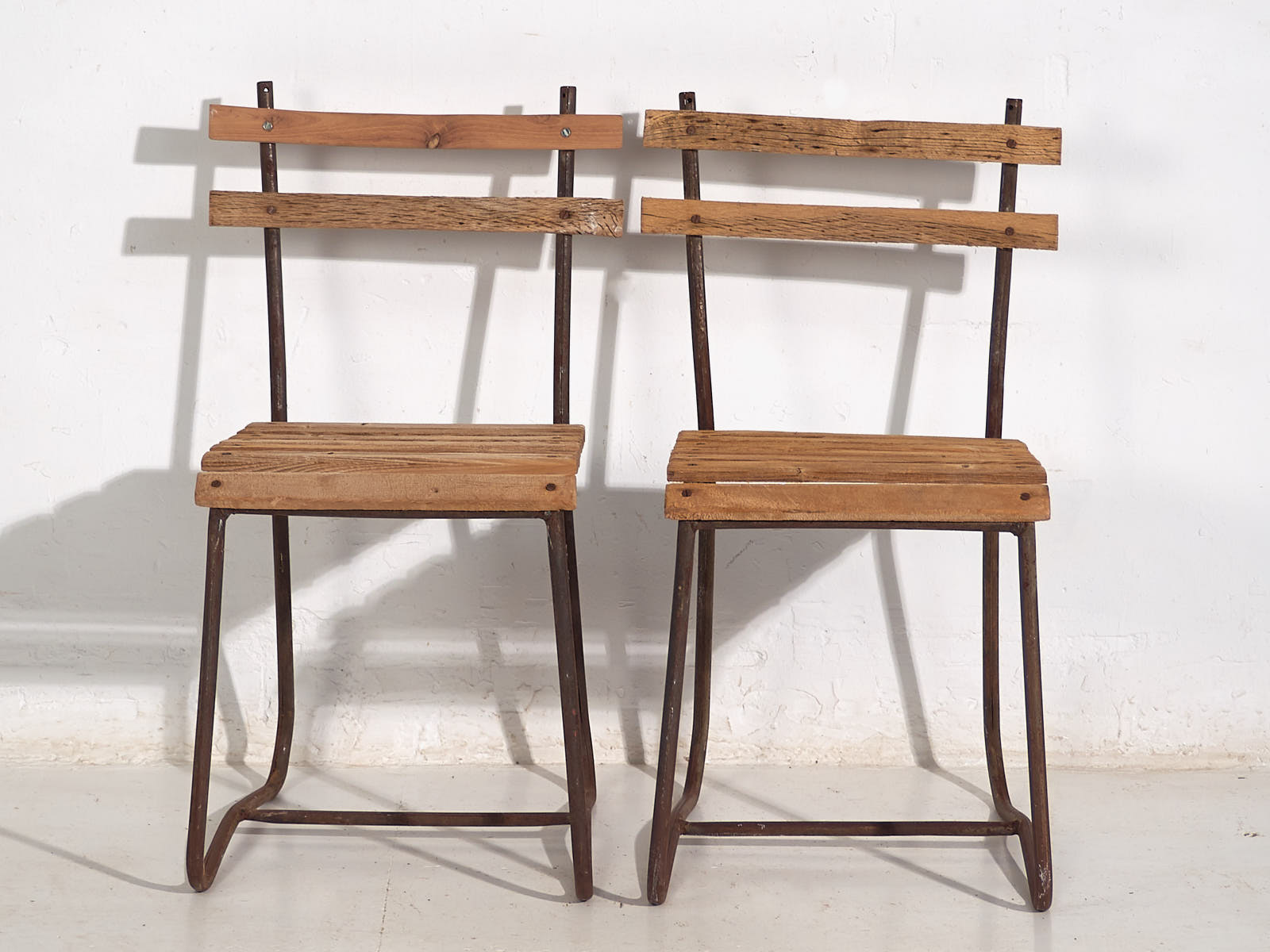 Antique garden chairs (c.1920). Set of 2 pieces #2