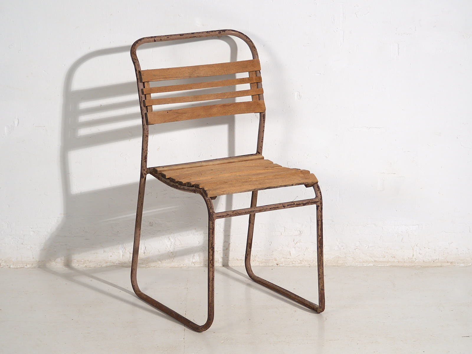 Sillas para jardín antiguas (c.1920). Conjunto de 4 piezas #1