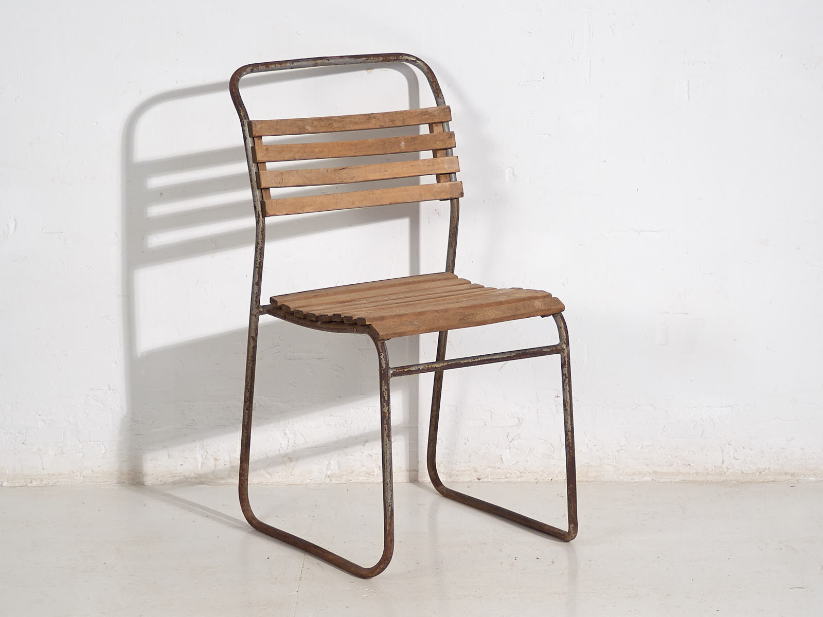 Sillas de patio antiguas (c.1920). Conjunto de 4 piezas #2