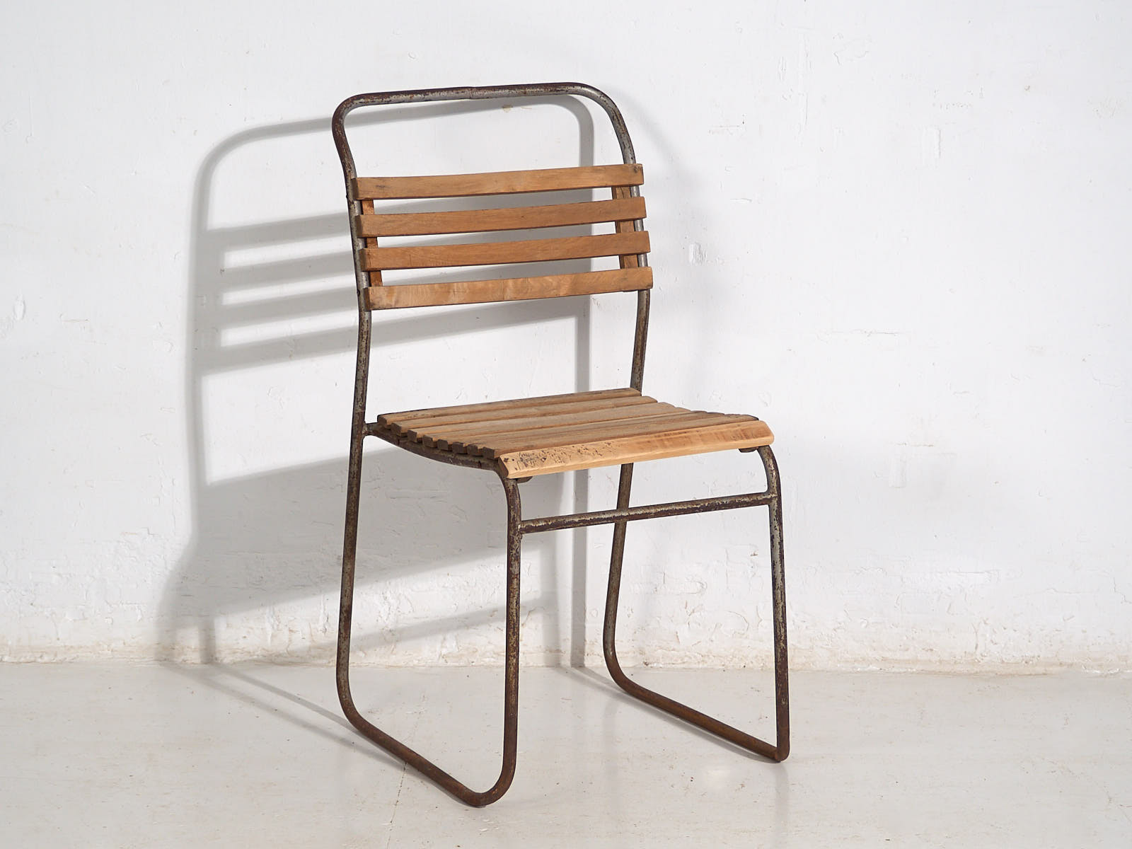 Sillas de patio antiguas (c.1920). Conjunto de 4 piezas #2