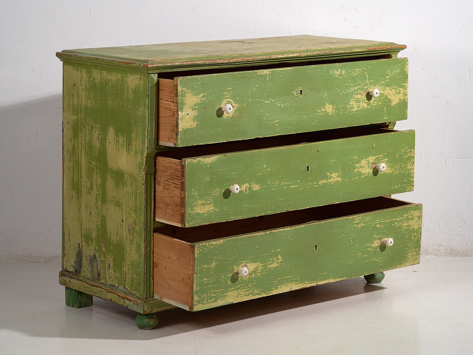 Cajonera verde antigua (c.1920) #12