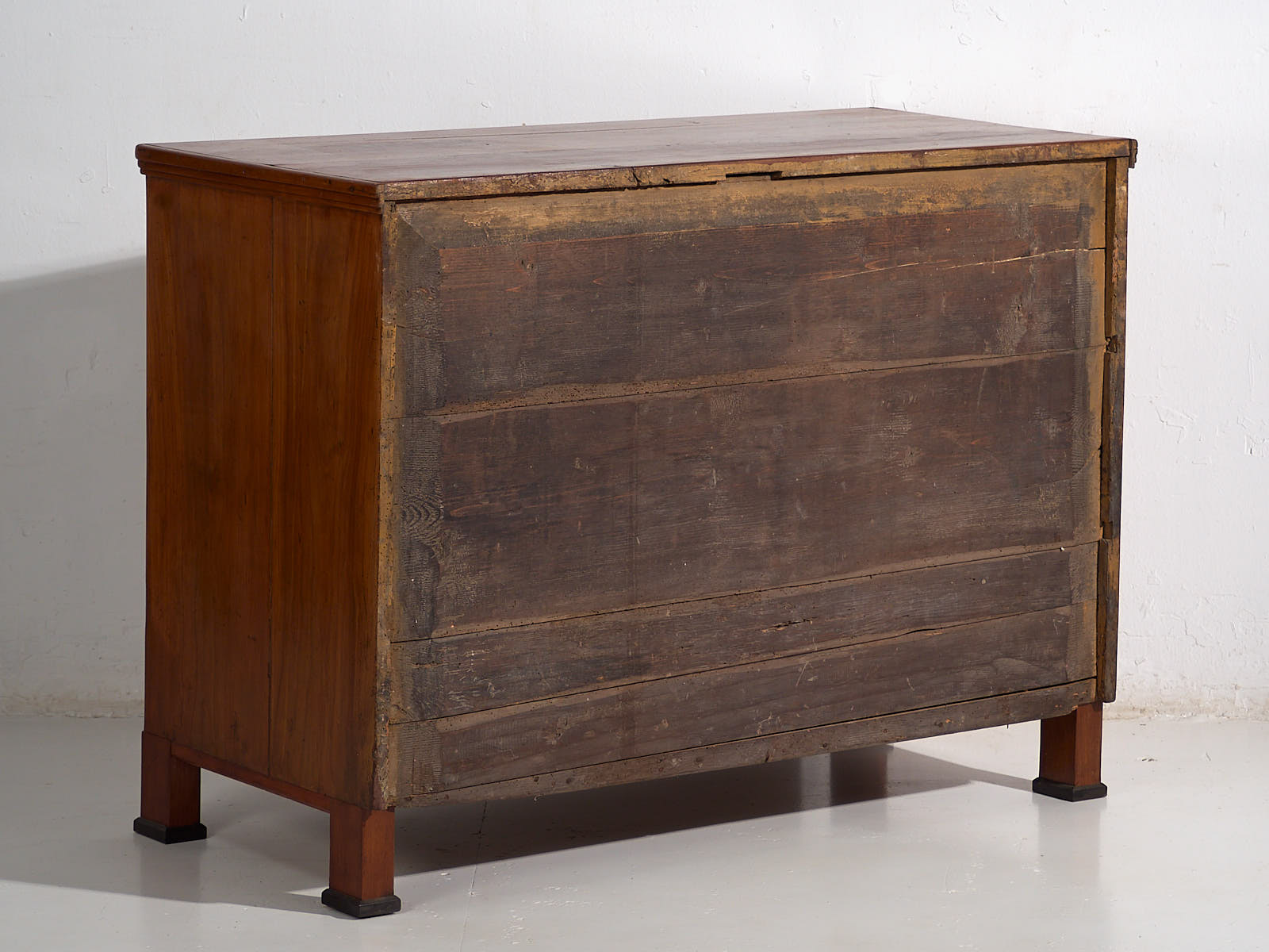 Antigua cómoda de estilo Biedermeier con tiradores de porcelana (c.1850) #64