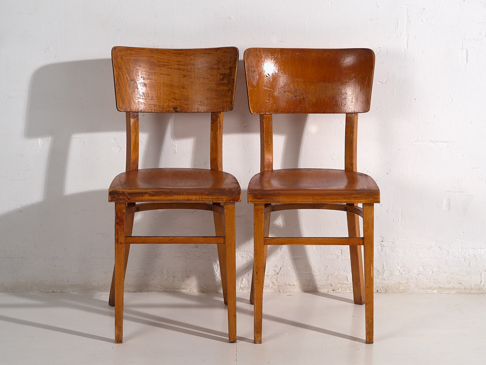 Chaises de salle à manger vintage (c.1950). Ensemble 2 pièces #2