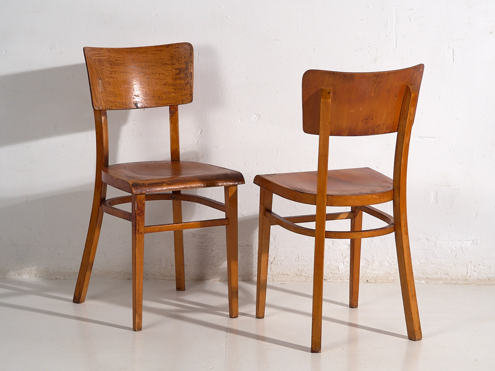 Chaises de salle à manger vintage (c.1950). Ensemble 2 pièces #2