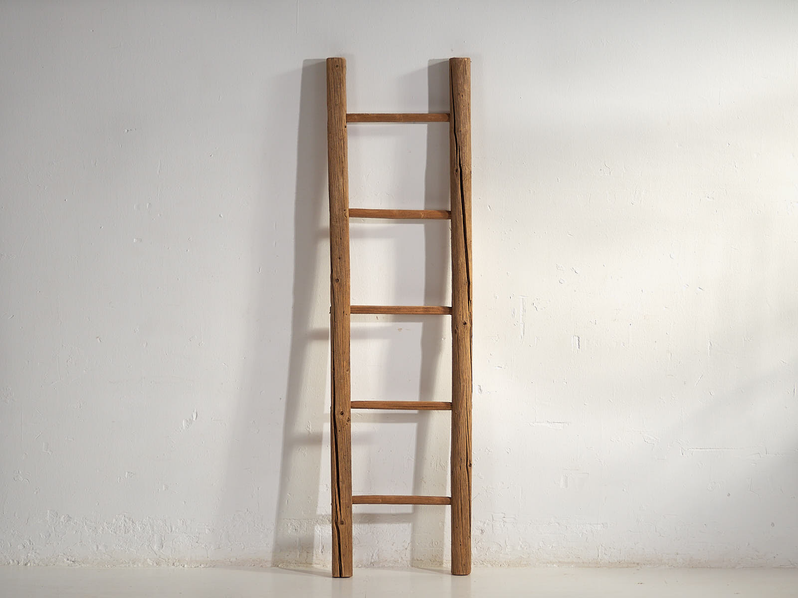 Antique solid wood decorative ladder (c.1920) #4