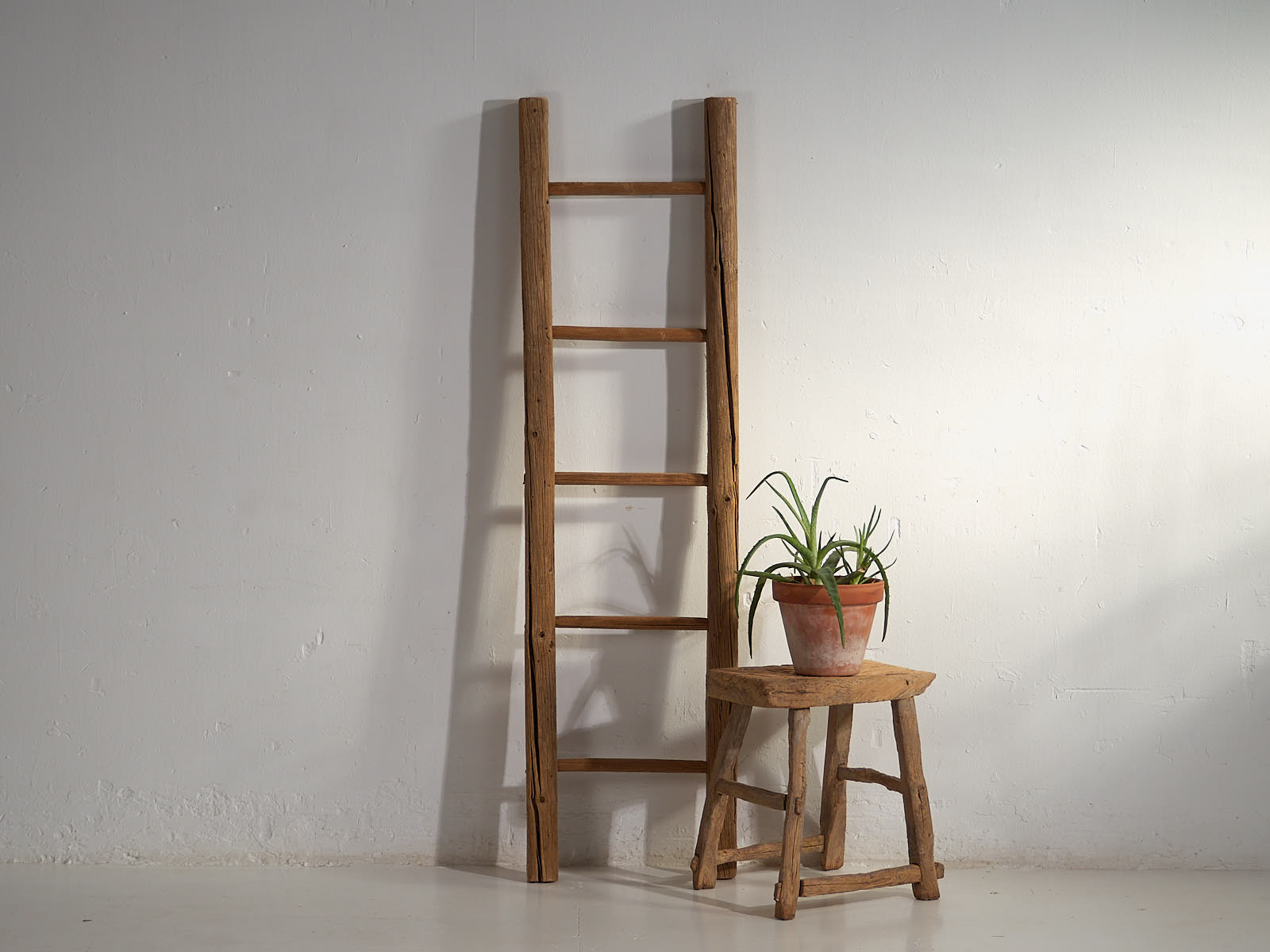 Antique solid wood decorative staircase (c.1920) #4