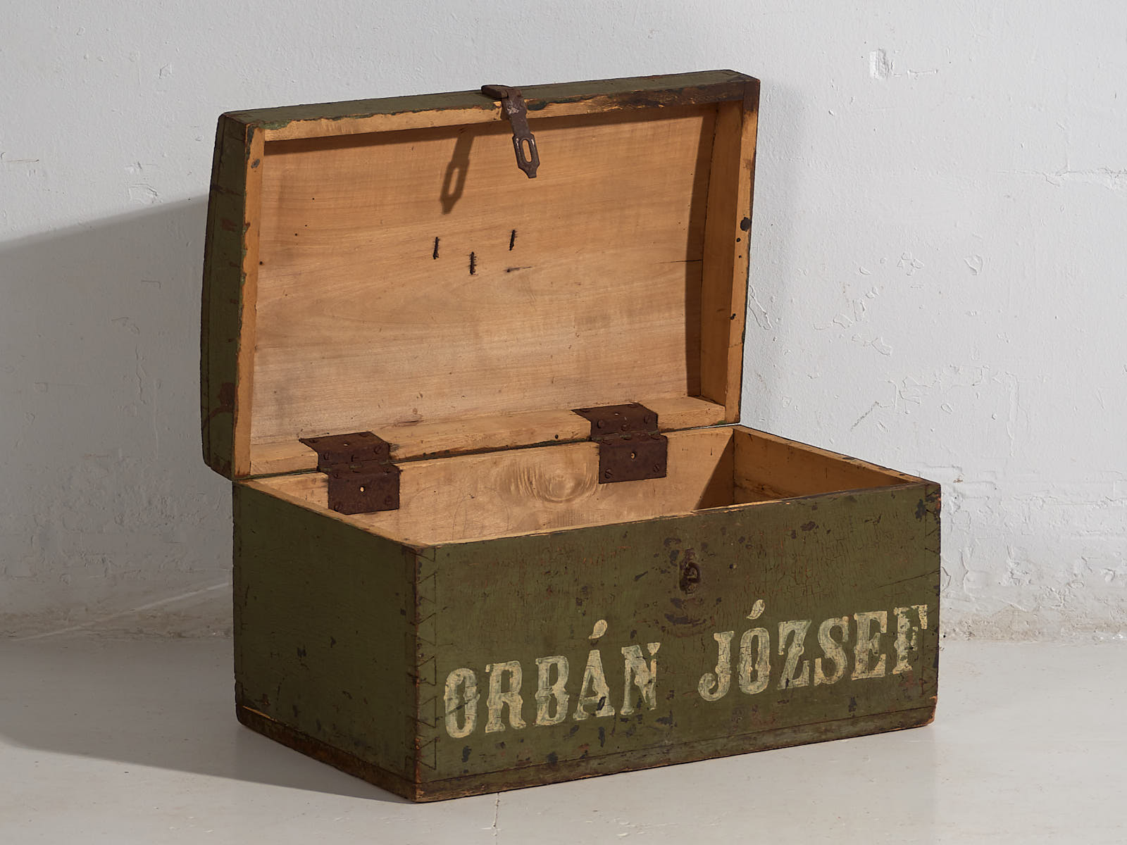 Cofre verde antiguo (c.1920) #20