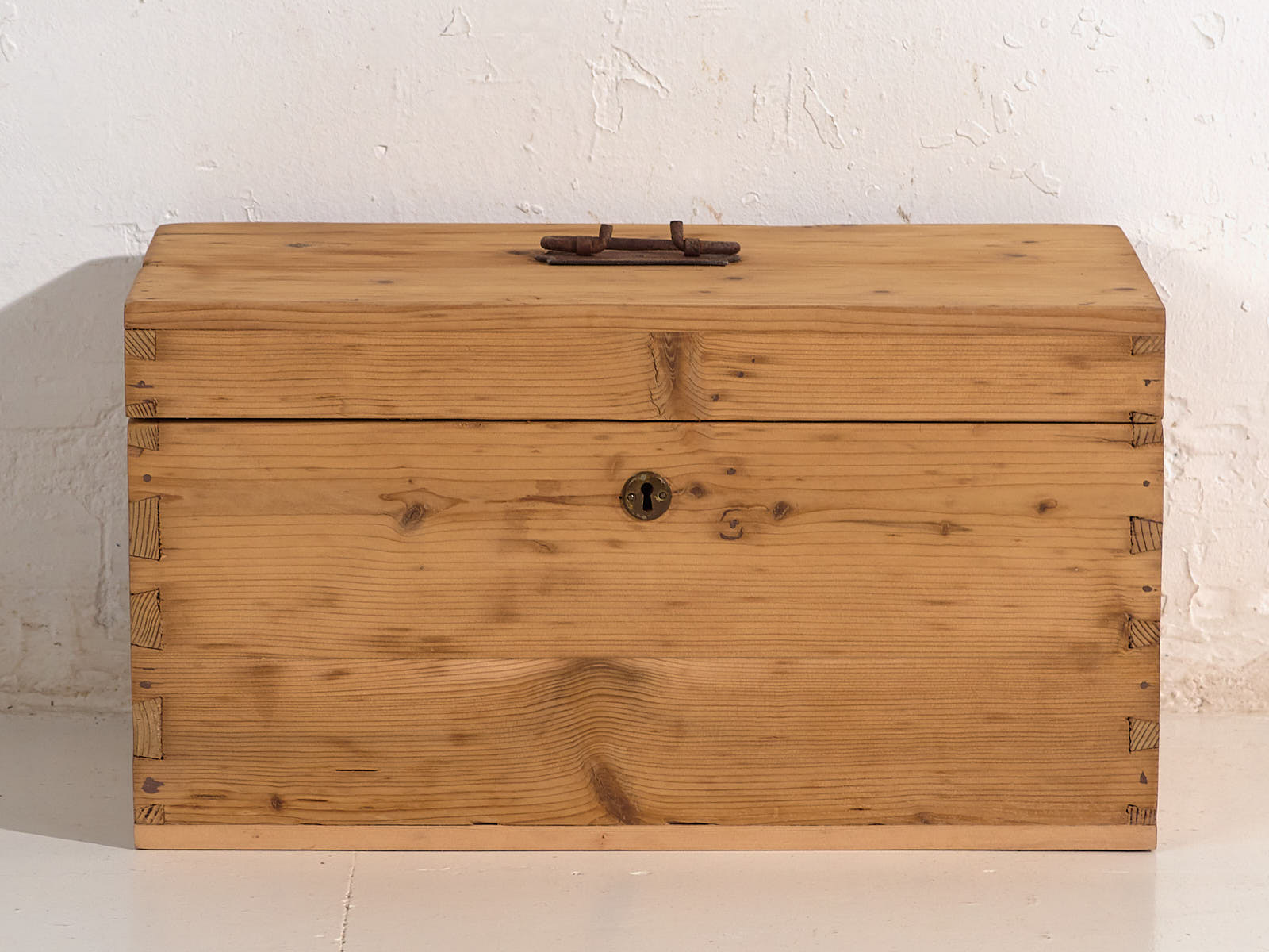 Antiguo cofre de viaje (c.1920) #7