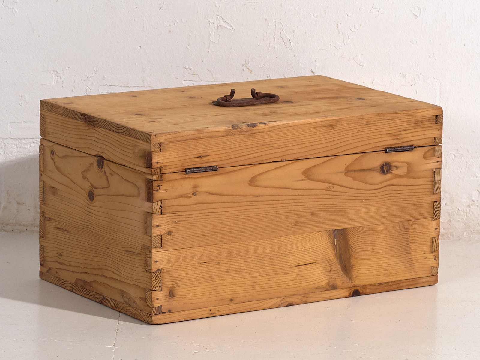 Antiguo cofre de viaje (c.1920) #7