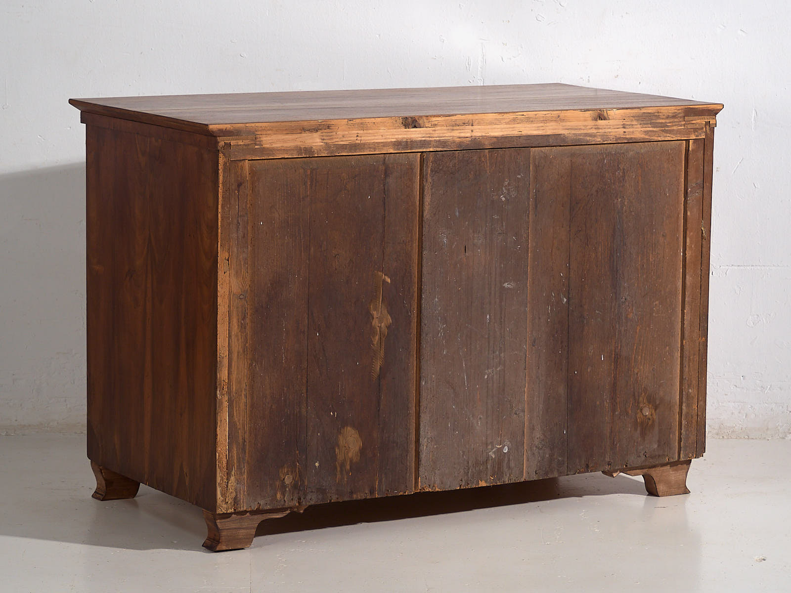 Cómoda Biedermeier antigua de tres cajones (c.1850) #1