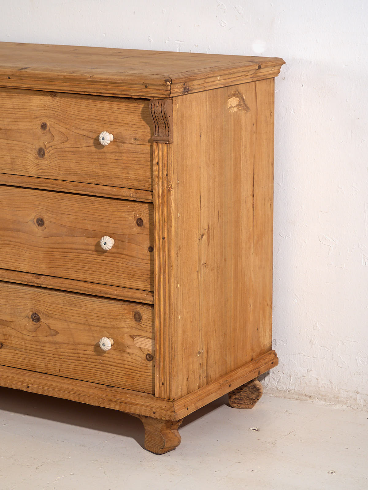 Cómoda antigua de madera maciza (c.1920) #89